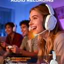 NUBWO HG04L Gaming Headset for PS5/PS4, Xbox Series X|S/Xbox One, Switch 250g Lightweight, Clear Unidirectional Mic, Soft Memory Earmuffs, 3.5mm Jack for Gaming & Work