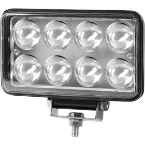 1 Pack High Power Led Light Bar Rectangular with Projector Len, Yellow Auxiliary Light Barled, Lights for Car Truck Boat SUV ATV Auxiliary Work Light