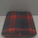 Trail maker 50x60 Throw Blankets, Plaid Fleece Throw Blankets for Bedroom, Couch, Livingroom, Chair, Pets, Outdoors