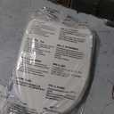 TOTO SoftClose Slow Close Elongated Toilet Seat and Lid, Cotton White - SS124#01