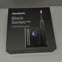 Aquasonic Black Series PRO UV  Ultra-Whitening Electric Toothbrush  5 Modes & Smart Timers  UV Sanitizing Base, Premium Travel Case & 6 Proflex Brush Heads  ADA Accepted (1 Count (Pack of 1))