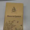 Memorial Lantern Bereavement Gifts in Memory of Loved One - Remembrance Sympathy Gifts for Loss of Mother or Father with LED Candle and Remote (Those We Love Dont Go Away White)