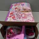 Baby Doll Stroller Set Toys for Girls Toddlers 3-5 4-6 Gifts,Baby Doll Set with 12.5 inch Doll,1 Baby Dining Chair,20 PCS Baby Doll Accessories and 2 Sets Doll Clothes for Realistic Pretend Play