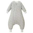 2.5 TOG Removable Long Sleeve Sleep Sack with Legs, Super Soft 100% Cotton Winter Toddler Sleep Bag with Feet, Graphic, Size S