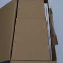 Roomratv Ceiling Fans with Lights,42 inch Flush Mount Ceiling Fan with Night Light,Quiet Reversible DC Motor Dimmable Lighting Modern Low Profile Ceiling Fan with Light White