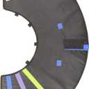 KVP Calmer Pet Recovery Collar, XL Size Fits 16.5" to 20" Neck/12" Depth
