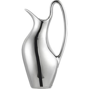 DOITOOL Ceramic Pitcher Vase 9.44 Inch Rustic Decorative Flower Vase for Home Office Kitchen Living Room Farmhouse Style