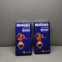 Huggies Size 6 Overnites Baby Diapers: Overnight Diapers, Size 6 (35+ lbs), 84 Ct (2 Packs of 42), Packaging May Vary