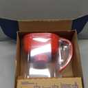 Brita Metro Water Filter Pitcher with SmartLight Change Indicator, BPA-Free, Replaces 1,800 Plastic Water Bottles a Year, Lasts Two Months, Includes 1 Filter, Small - 6-Cup Capacity, Fiery Red