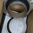 Magnetic Dryer Vent Coupling Kit-DV180 Airtight Seal Dryer Vent Connector Kit, Quick Connect/Disconnect with 4" x 3.3ft Duct & 2 Clamps, Easy to Clean & Install Connector for Dryer Venting