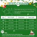 Yikeyo Dog Christmas Dress, Dogs Christmas Outfit Sweater LED Light Winter for Small Puppy Girl Clothes Costume,Cat Doggy Pet Apparel,Green,XXS