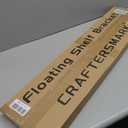 2pcs Floating Shelf Hardware Heavy Duty Hidden Shelf Brackets Support,Wall Mounting Invisible Floating Shelves Bracket with Jig (34" x 8" x 1.5" with Tools)