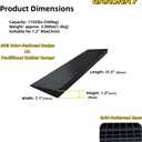 1.2" Rise Threshold Ramp for Doorways, Odorless Robot Vacuum Ramp