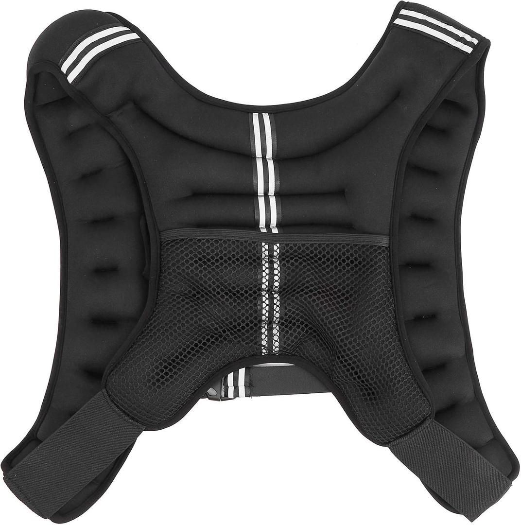 Sports Vest with Adjustable Buckle Weight Vest Strength Training Jacket for Workout Fitness, Strength Training, Walking, Running