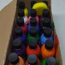 Nicpro 18 Colors Large Washable Paint Set for Kid (8.4oz,250 ml), Acrylic Bulk Paint Supplies Non Toxic Children Tempera Paint for Art, Craft DIY, Poster & Finger Paint, School, Home,Classroom, Party