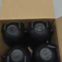 iwillink 4 Pack Outdoor Extension Cord Cover Waterproof - Weatherproof Electrical Connection Box for Outdoor Outlet, Plug, Socket, Christmas Holiday Decoration, Power Tool, Black