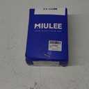 MIULEE Pack of 4 Blue-Orange Corduroy Decorative Throw Pillow Covers 18x18 Inch Soft Boho Striped Pillow Covers Modern Farmhouse Home Decor for Summer Sofa Living Room Couch Bed