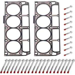LS3 5-Layer Head Gaskets with Head Bolt Kit Fit for Chevy GMC Express Silverado Suburban Savana Sierra Yukon Cadillac Escalade Pontiac G8 6.0 6.2 L9H L76 L77L92 L94 L96 L99 LC8 Like 12610046