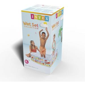 INTEX Beach Days Snapset Instant Kids Childrens Swimming Pool  5ft×10in