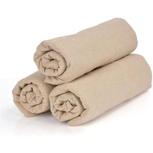 Pottery Special Linen Hessian Cotton Linen Tablecloth Pottery Clay Printing Texture Clay Sculpture Tool (3 pcs)