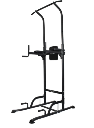 Gym Strength Exercise Power Tower Dip Tower Station Power Tower Adjustable Pull Up Station Multifunction Pull Up Bars for Home Gym Strength Training Fitness Workout Exercise Equipment for Adults, Chil