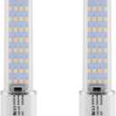GX23 Base LED Bulbs 13W CFL Equivalent,2-Pin PL Horizontal LED Light,3 Color Selectable Warm White//Neutral White/Cool White/ 360 Beam,100277V Plug-and-Play,CFL Replacement,2 Pack. (GX23)