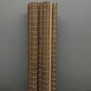 Radiance Cordless Bamboo Roman Shades for Windows - Flatweave Bamboo Blinds for Reduce Bright Light - Easy to Lift & Fold Up Window Shades - Driftwood - 23 in. W x 48 in. L - (02208847E)