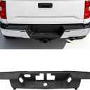 ALMULOO Rear Bumper Step Pad Compatible with 2014-2021 Toyota Tundra Replacement for TO1191104 520570C061 W/O Sensor Hole Bumper Center Top Pad