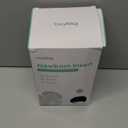 Infant Car Seat Insert with Removable Cushion for Preemie to Toddler, Reversible Newborn Carseat Insert for Baby Head Body Support, Fits for Stroller, Baby Swing, Bouncer (Pure Black)