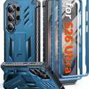 FNTCASE for Samsung Galaxy S26-Ultra Case: [Built-in Screen Protector & Kickstand] [2 Front Frames] [Military-Grade Drop Protection] Heavy Duty Shockproof Rugged TPU Case Full Body Protective Blue