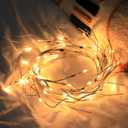 Lighted Birch Garland 6FT 48 LED Battery Operated with Timer for Christmas Fireplace Mantle Table Decoration Indoor Outdoor Use