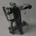 Deadlift Jack Barbell Stand,Carbon Steel Made,Easily Load and Unload 600lb Barbell Plates for Deadlift Exercise, Weight Training, Home Gym (Black Powder Coated)