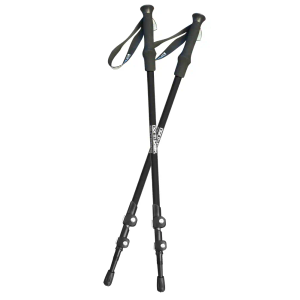 North Pak Trekking Pole Set - Black - 2 Pack