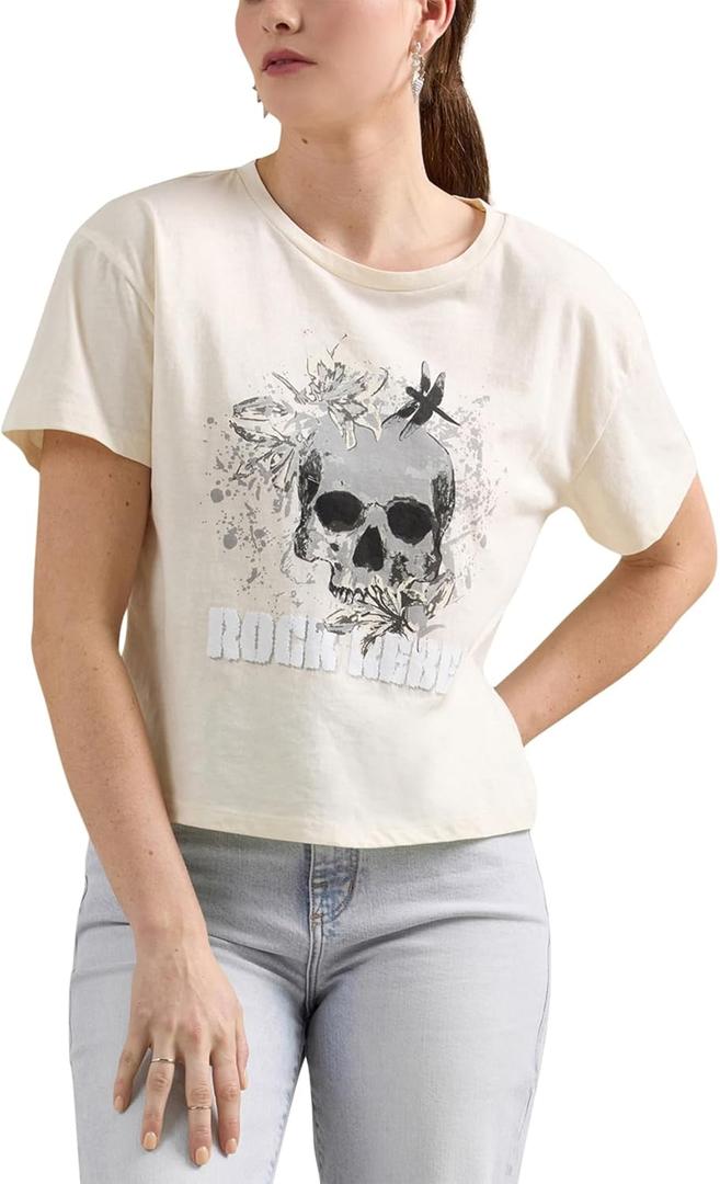 Rock & Republic Women's Graphic Tee Shirt (S)