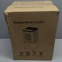 Swamp Cooler, Portable Air Conditioners with 3 wind Modes, 3 Speeds, 3.5-Gallon Water Tank for Evaporative Air Cooler Long Cooling, 45 dB Windowless Air Conditioner 120 Oscillation 4 Ice Packs