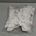 5 Pack Christmas Paper Snowflake Lanterns, Christmas Paper Star Lantern with LED Light White Hanging Lamp Ornaments for Xmas Tree New Year Winter Frozen Weddings Birthday Holiday Party Decorations