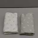 KeaBabies 2-Pack Organic Crib Sheets for Boys, Girls - 52x28 Fitted Crib Mattress Sheet Neutral, Breathable Jersey Cotton Cover for Baby Bed, Toddler Mattress, Soft & Cute Prints (Herb)