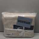 Bedsure Gentlesoft 100% Cotton Blanket Twin XL Size for College Dorm - Breathable and Soft for Spring Summer, Waffle Weave Twin Blanket for Bed, Dorm Room Essentials, Light Beige, 66x90 inches