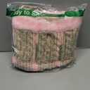 Yuoahcn Kids Winter Beanie Hat Scarf Gloves Set Knit Warm Toddler Winter Cap Gloves Neck Warmer for Boys Girls 1-8 Year (Light Pink)