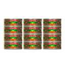 Genova Premium Yellowfin Tuna in Olive Oil, 5 Ounce Cans (Pack of 12), Wild Caught Canned Tuna, Solid Light (EXP 11/28/28)