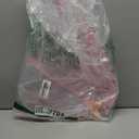 Fairy Wings Costume Set for Adult Women, Butterfly Hair Clips Elf Ears Garland Wand Gloves Glitter Halloween Party (Pink)