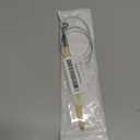 Weabetfu Bamboo Tunisian Crochet Hook with Steel Cable,32-Inch Length Afghan Crochet Hooks Needles for Handmade Creative DIY and Carpet Rug Blanket Weaving Knitting Needles,8mm