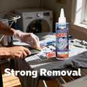 Heat Transfer Vinyl Remover for Fabrics, Powerful Residue Remover, Quick Results No Damage to Fabrics, Suitable for T-Shirts Canvas Hats DIY Heat Transfer