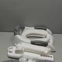 Potty Training Seat, SKYROKU Upgrade Toddler Toilet Seat for Kids Boys Girls, 2 in 1 Potty Training Toilet, Splash Guard Anti-Slip Pad Step Stool,New Sector-Shape Stabilized Base (8899+Grey)