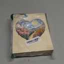 AEEKDOOK Wooden Puzzles for Adults - Heart-Shaped Garden Wood Puzzles Adult - Unique Animal Shape Wooden Jigsaw Puzzles for Adults - Birthday Gifts for Puzzle Lovers (L-13.4 * 12.7in - 300 Pieces)