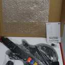 DOYO PC Guitar Hero Controller, Wireless PS3 Guitar Hero with Dongle for PC and PlayStation 3, Compatible with Guitar Hero, Rock Band, Clone Hero, Adjustable Strap (Black)