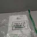 Sadnyy 6 Pcs Clear Storage Bags with Zippers Foldable Clothes Containers Case Plastic Organizer Large Sweater Storage Bins with Handles for Fabric Blanket Cloth Bedding(16 x 12 x 8 Inch, White)