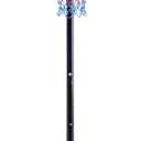 Sweetcrispy Portable Basketball Hoop Outdoor, Adjustable Height, Shatterproof Backboard/Shock Absorbent Rim, Fillable Base, 2 Wheels for Backyard/Driveway (5.08-8.53FT, Red & Black)