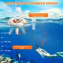 Scuba Diving Ventilator System, Portable Tankless Lung Underwater Breathing Device with 50FT Long Tube, High-Flow Rechargeable Air Compressor for Snorkeling, Recreational Diving & Fishing