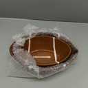 Boston International Ceramic Bowls Nesting Serving Bowl Set, 2 Sizes, Football Fever